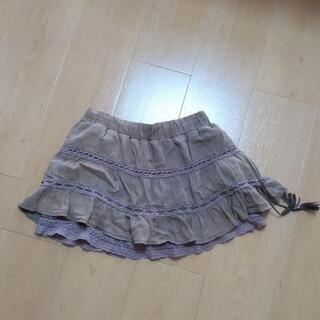ミニスカート　ショートパンツのセットの画像