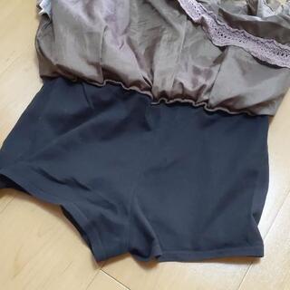 ミニスカート　ショートパンツのセットの画像
