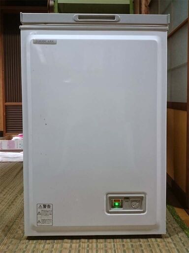 冷凍庫（102L）　FCS102（日本ゼネラル・アプラィアンス(株)製）