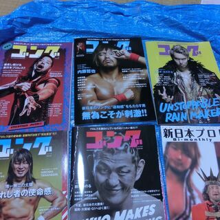 ⭐ゴングほか、プロレス10冊です⭐綺麗な状態です👉お問い合わせ前にプロフィールをお読み下さい。の画像