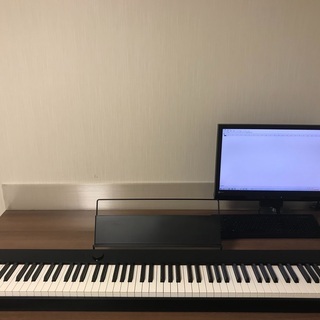 海外通販サイト ブランド Yamaha 引き取り限定（中古 黒 88電子ピアノ CVT-75 Clavinova 鍵盤楽器