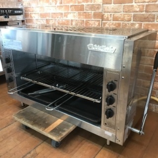 業務用 リンナイペット シュバンクガス赤外線グリラー 都市ガス13A 魚