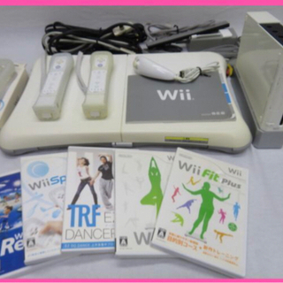 運動不足の方にオススメ！ゲーム Wii と体感ゲームソフト5本付...