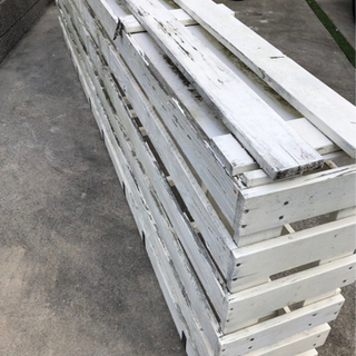 自作木製タイヤラック中古