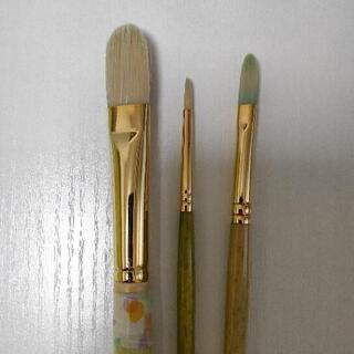 筆3本・アクリル画用・ナムラ