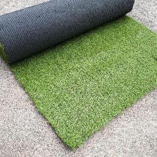 【新品】リアル人工芝　2m×10m　止め具付