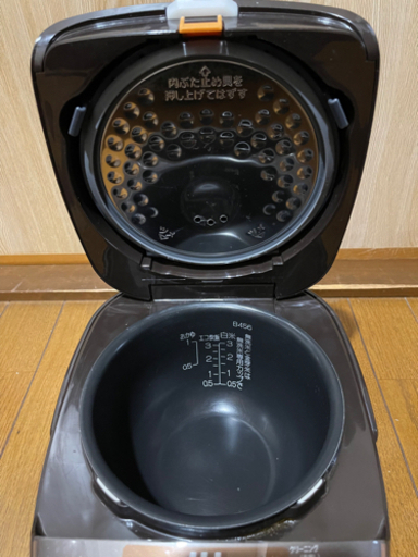 象印 高級炊飯器 豪熱沸とうIH 2020年 3合炊き 黒まる厚釜 美品★
