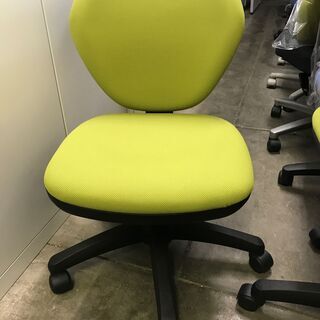 ノンブランド　チェア　グリーン　中古の画像