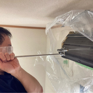 エアコンのクリーニングにもこころをこめて。