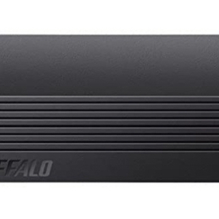 BUFFALO 外付けハードディスク 4TB ブラック HD-A...