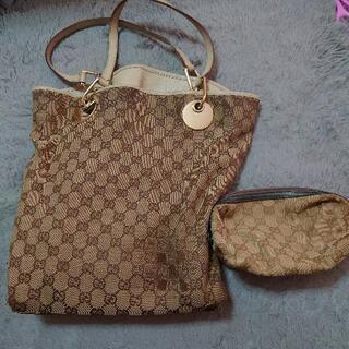 GUCCI   トートバッグ   化粧ポーチ