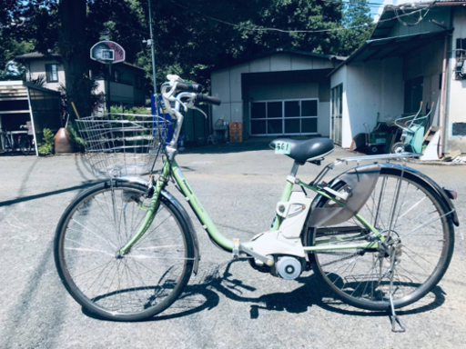 ⑤361番  電動自転車✨ Panasonic ビビ  END63‼️