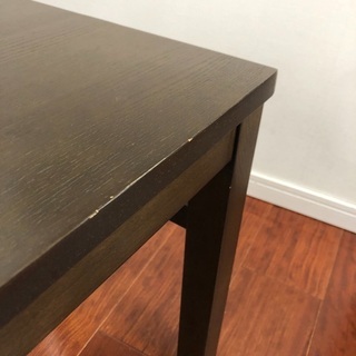 無印サイドテーブルチェア　中古の画像