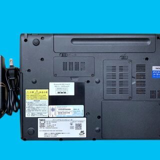2世代Corei7 新品SSD256GB/メモリ8GB/Windows10/DVDマルチ/Office/NEC LaVie G PC-GL176A3ASの画像