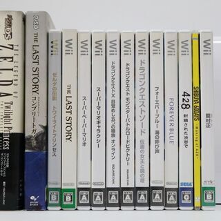 Wii 中古ソフト11本まとめ売り ゼルダ マリオ ドラゴンクエ...