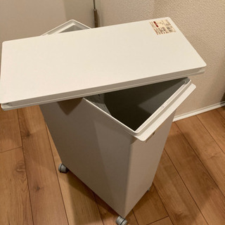 【無印良品】ポリプロピレンフタが選べるダストボックス
