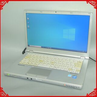中古パソコン 即日発送可 中古 14型 松下 CF-LX3EDHCS/Win10/四世代 i5/4G/250G/無線/Bluetooth/カメラ/リカバリ領域/Office付★税無