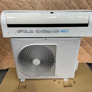 売却済み TOSHIBA 東芝 エアコン 2.2kw 2013年製 RAS-2213D
