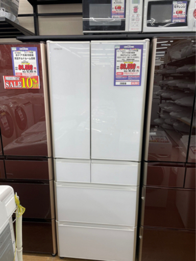 #I-1　【ご来店頂ける方限定】HITACHIの大型冷蔵庫です！　555L