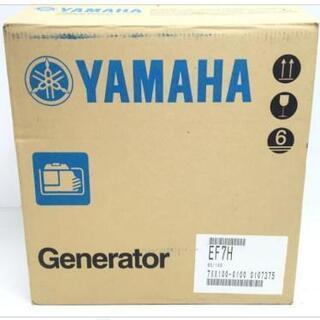 ★テスト始動のみ超美品★YAMAHA ヤマハ 携帯発電機 EF7H 100V 60Hz ポータブル発電機 キャンプ アウトドア の画像
