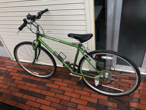 ■MERIDA メリダ ロードバイク trekking 2000 グリーン ALTUS ALEX AL-VP20F クロスバイク ■