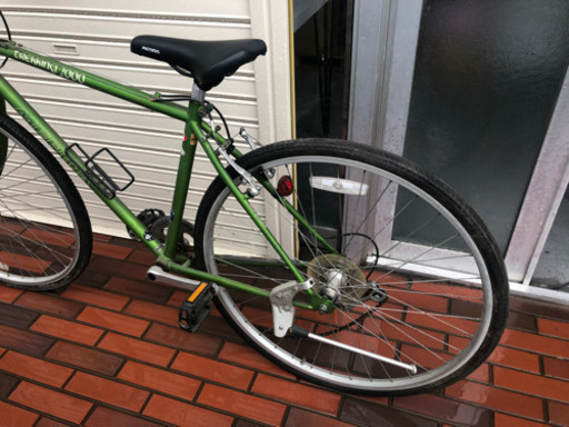 ■MERIDA メリダ ロードバイク trekking 2000 グリーン ALTUS ALEX AL-VP20F クロスバイク ■