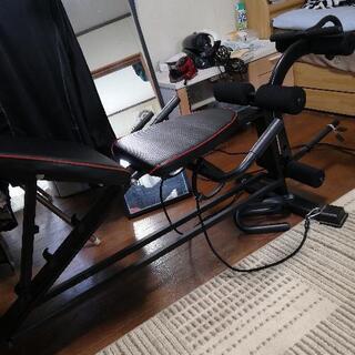 トレーニングベンチとダンベル17.5kg×2の画像