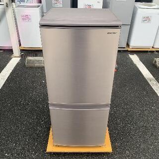 冷蔵庫 シャープ SJ-D14E 137L 2019年製【3ヶ月保証★送料に設置込】?自社配送時?代引き可?※現金、クレジット、スマホ決済対応※