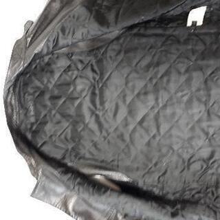★ 美品 DKNYダナキャランニューヨーク
 羊革 ラムレザー黒 ブラック L、中綿入り
の画像