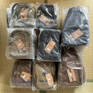 【大量】帆布風　新品　ショルダーバッグ　いろいろ　36個