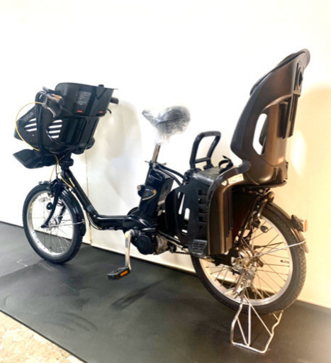 関東全域送料無料 保証付き 電動自転車 パナソニック ギュットミニ 20インチ 3人乗り 13.2ah