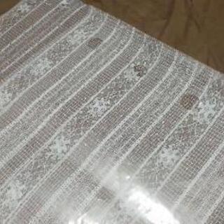 値下げ　間仕切りカーテン38×104.5、45×104.5、二枚の画像