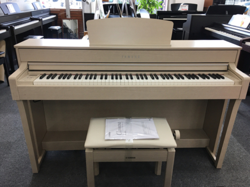 i372 YAMAHA CLP-635WA （2017年製）電子ピアノ　ヤマハ