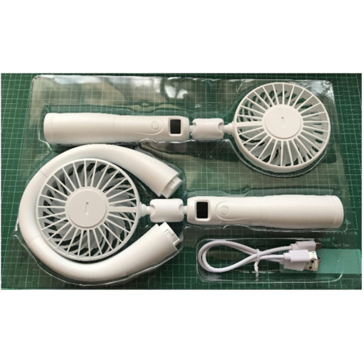 新品・未使用　首掛けネックファン