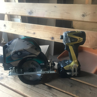 【値下げ】RYOBIインパクトドライバー、充電丸のこ