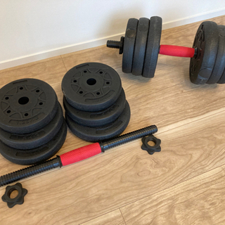 ダンベル　１０ＫＧ×２つの画像