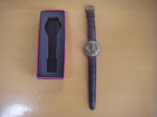 FOSSIL◆腕時計/SD-7620/日時計/箱付き （蓋なし）