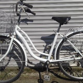 26インチ ? 中古 自転車 6480円 ? 6段切替 ? 鍵新品！ ? オートライト付 安心の新規防犯登録料込