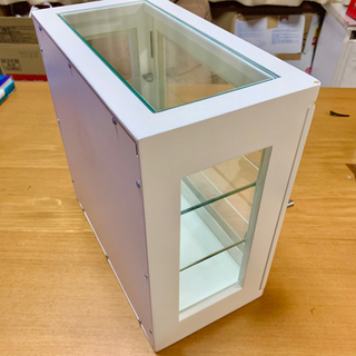 インテリア★コレクションケース★ガラス　鏡の画像