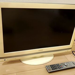 【無料】22インチ 液晶テレビ 2台 東芝製 日立製【巣鴨駅 徒歩5分】の画像