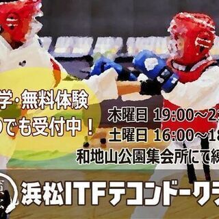 夢中になれるものがここにはある　浜松ITFテコンドークラブの画像