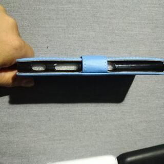 SO-01H ドコモ　エクスペリア　Z5 手帳型カバー　水色　未使用の画像