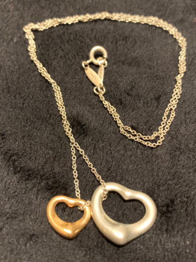 【取引決定済み】Tiffany& Co. オープン ハート ペンダント