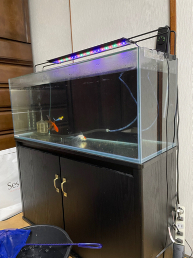 コトブキ水槽90センチ　台　LED