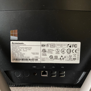 Lenovo C440 デスクトップPC 21.5インチ タッチパネルの画像