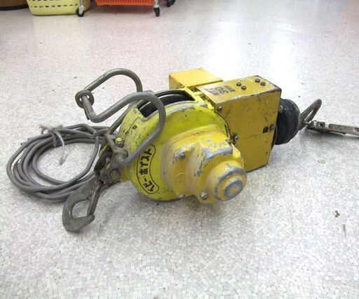 現状品 トーヨーコーケン ベビーホイスト 小型ウインチ 荷揚げ作業 BH-N330 定格荷重50kg/揚程30m 簡易動作確認済 ☆ 