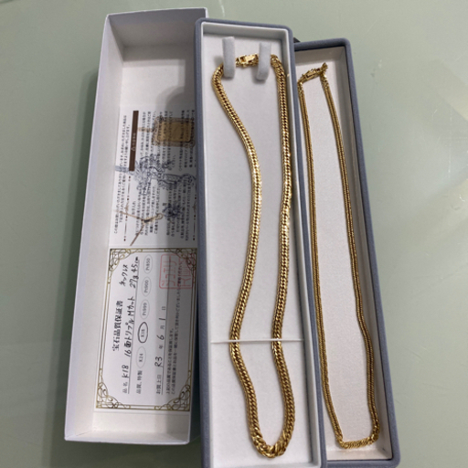 18金 喜平 ネックレス