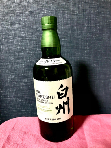 シングルモルト　ウイスキー　白州