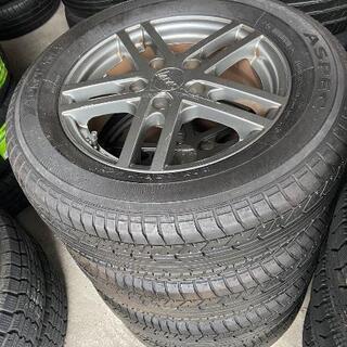 ?205/65R15⭐ノア、ヴォクシー、セレナ等に！バリ山！美品！YOKOHAMA製アルミホイール付サマータイヤ入荷しました?