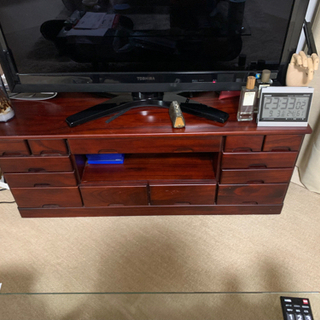 引き取りに来てくれる方限定 テレビ台の画像